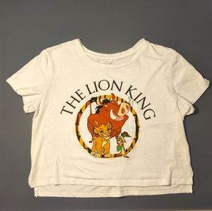 Super cute Disney's the Lion King crop top